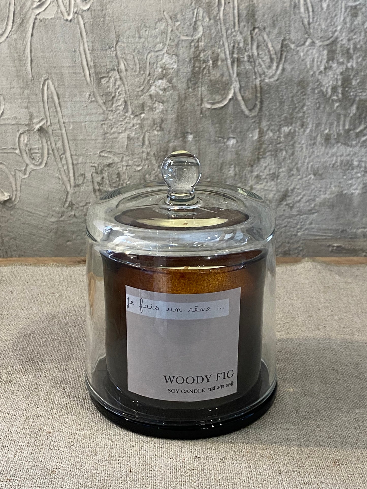 Bougie Figue boisée