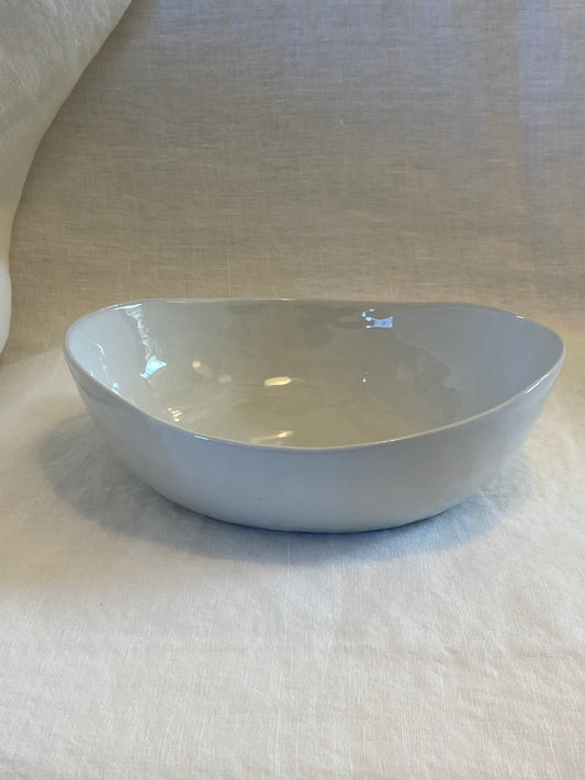Grande assiette creuse ovale