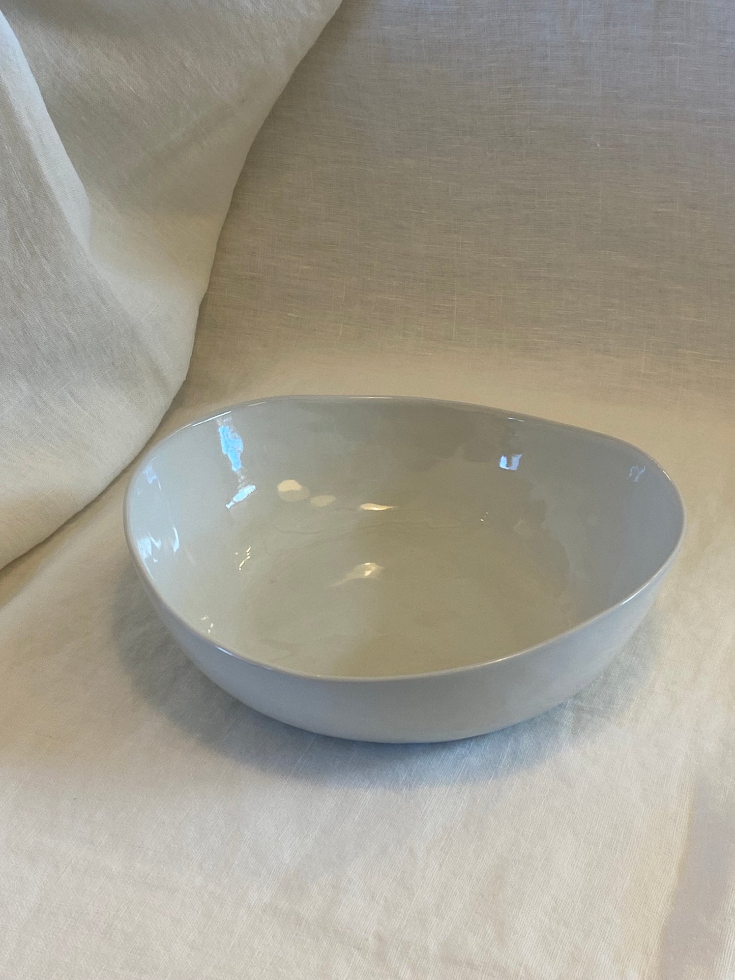 Grande assiette creuse ovale