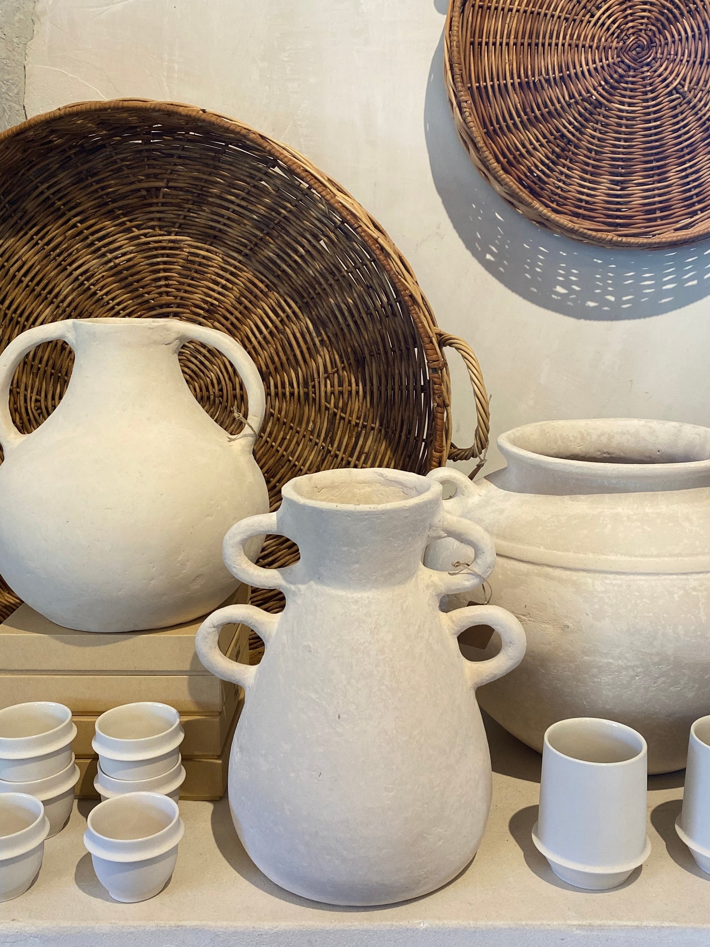 Jarre en papier mâché