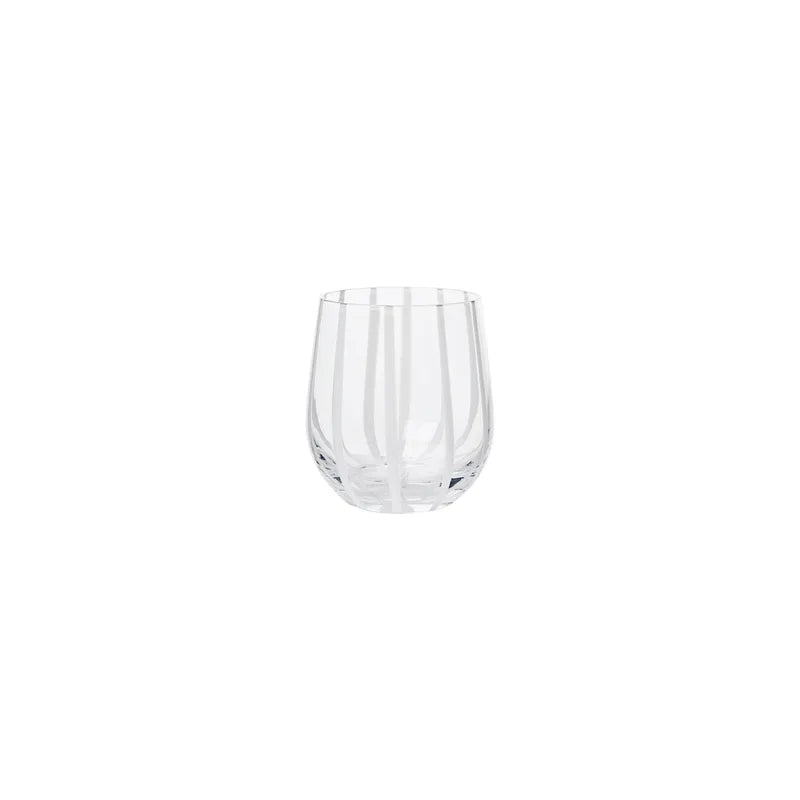 Lot de 4 verres à eau Stripe