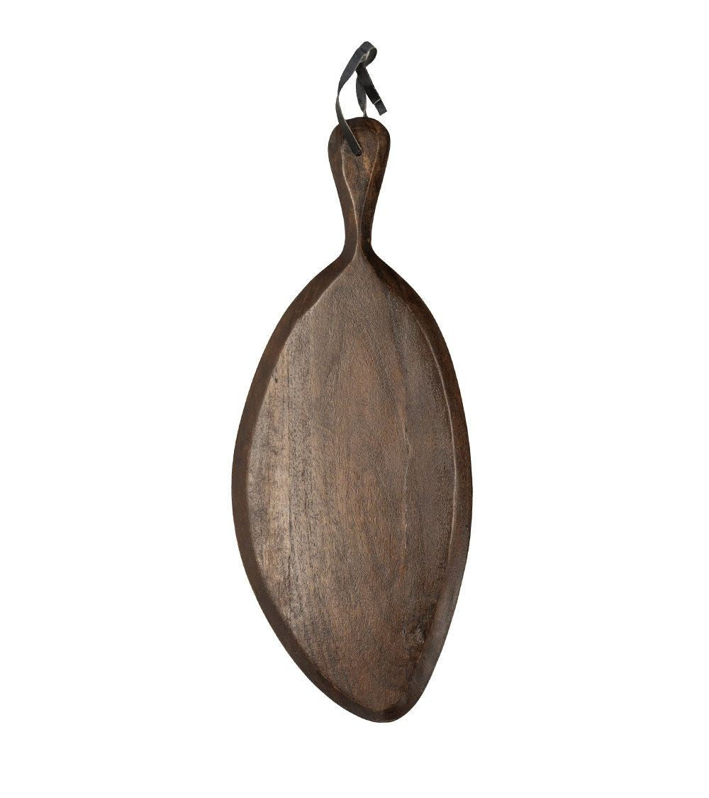 Planche en bois ovale petite