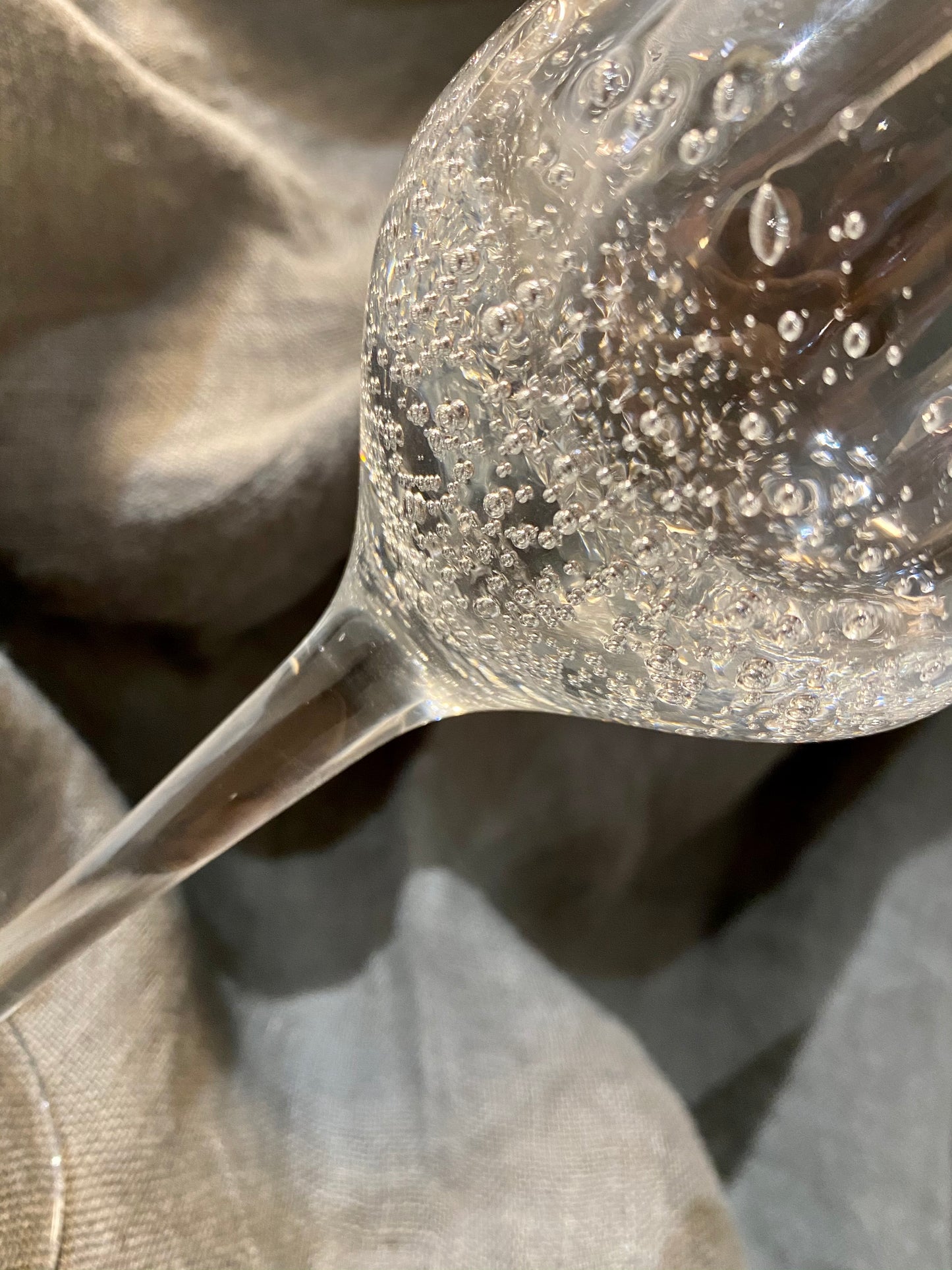 VERRE A VIN BLANC Bulle vendu par 4