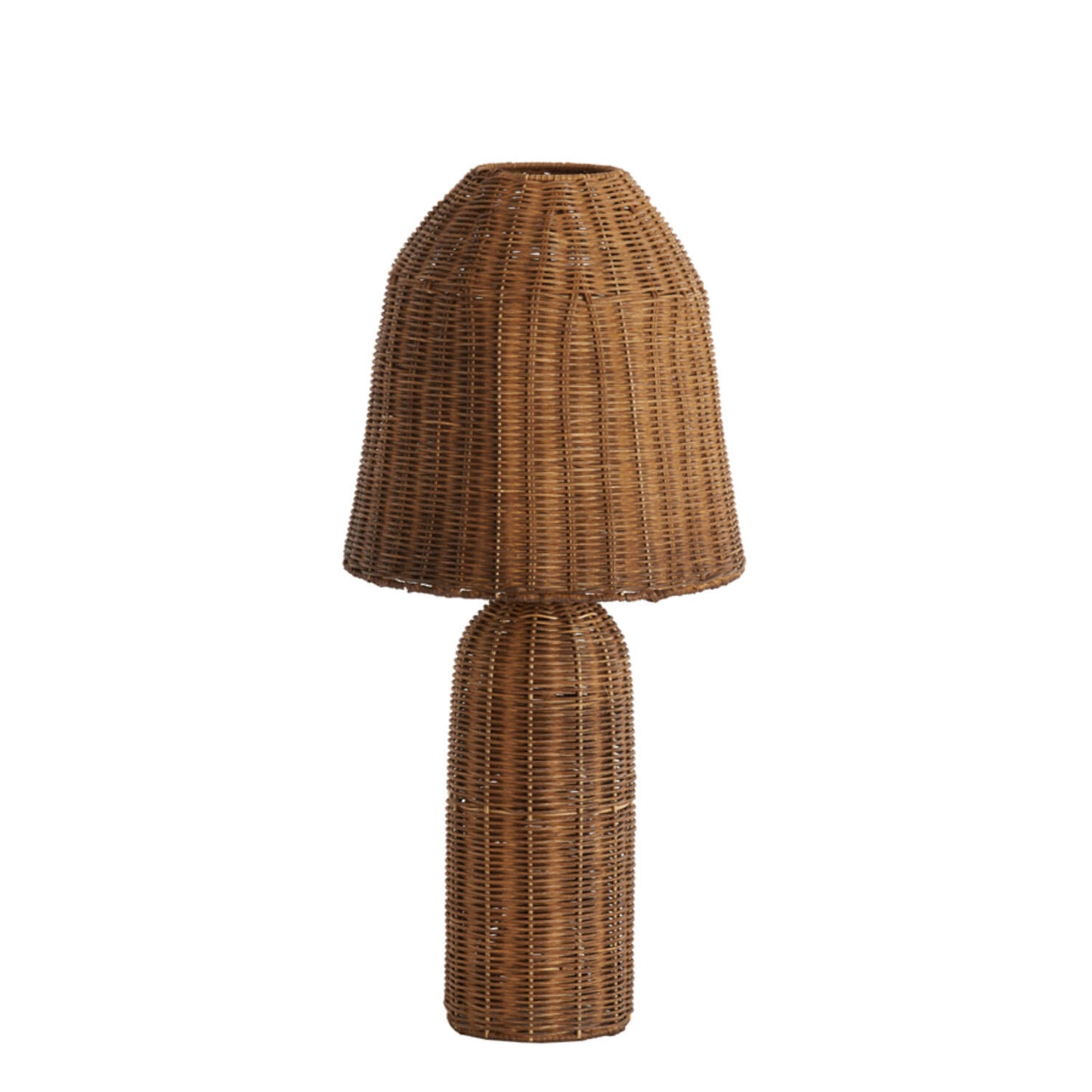 Lampe en rotin