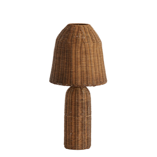 Lampe en rotin