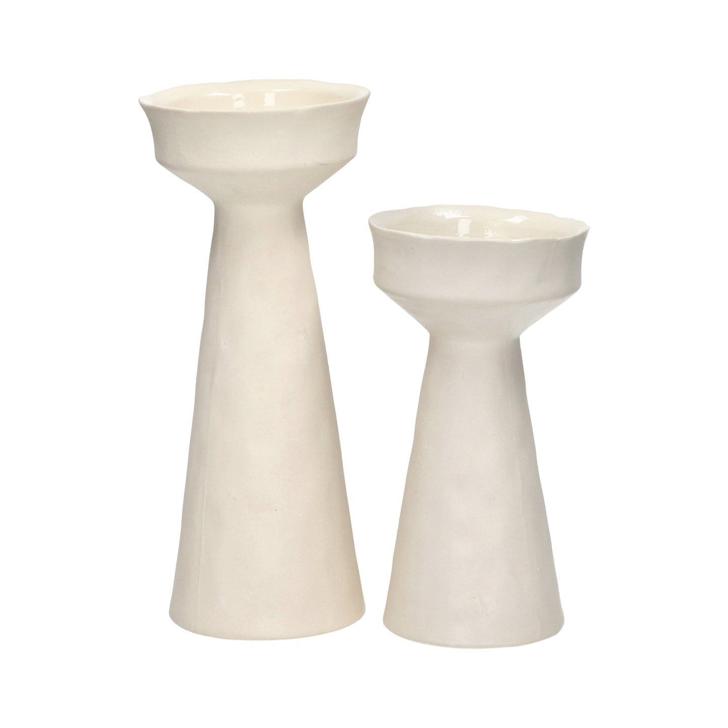 Bougeoirs porcelaine