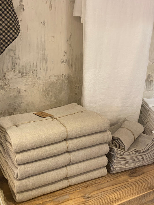 Nappe lin naturel