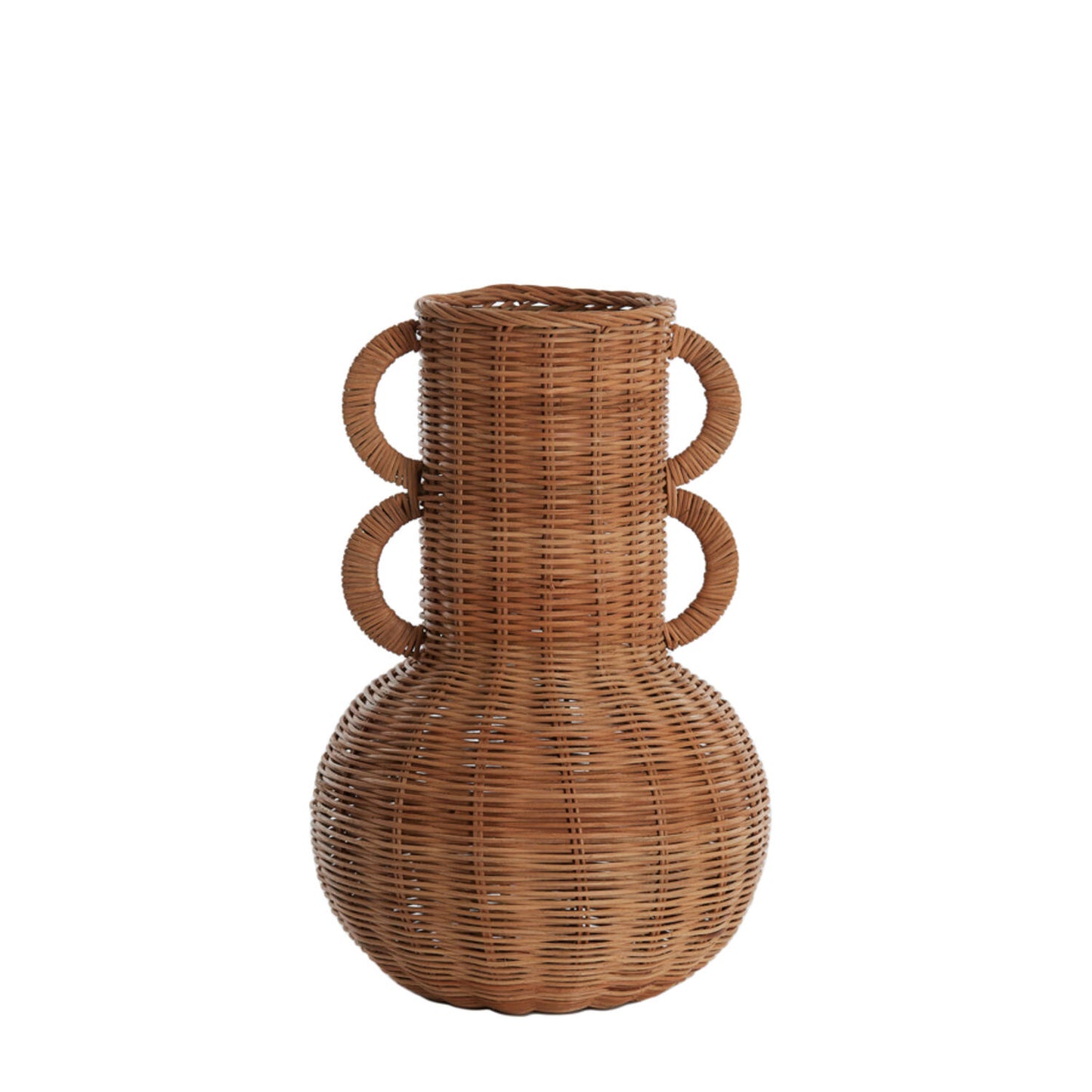 Vase décoratif rotin