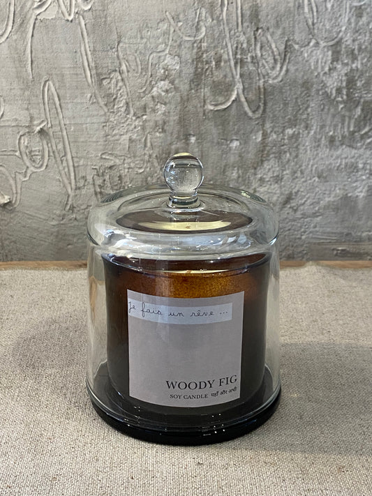 Bougie Figue boisée