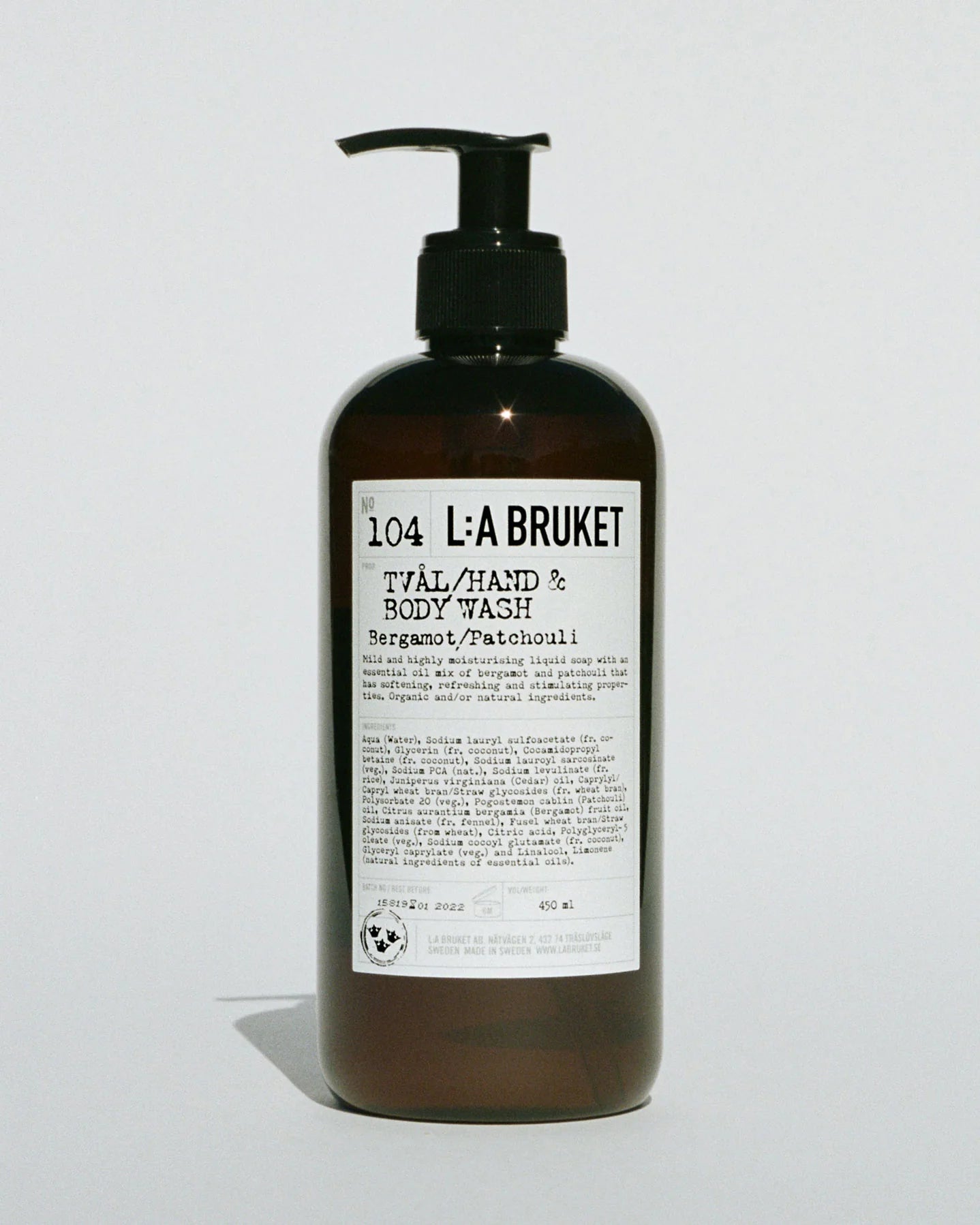 Hand & Body wash Bergamote Patchouli