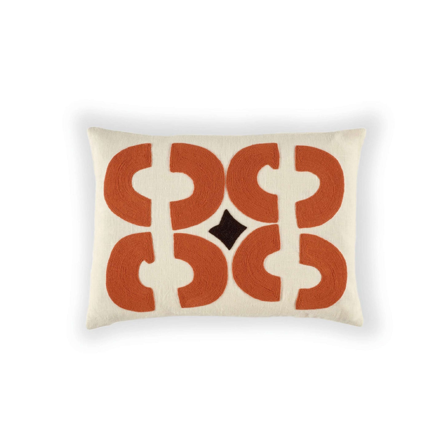 Coussin Bahia corail