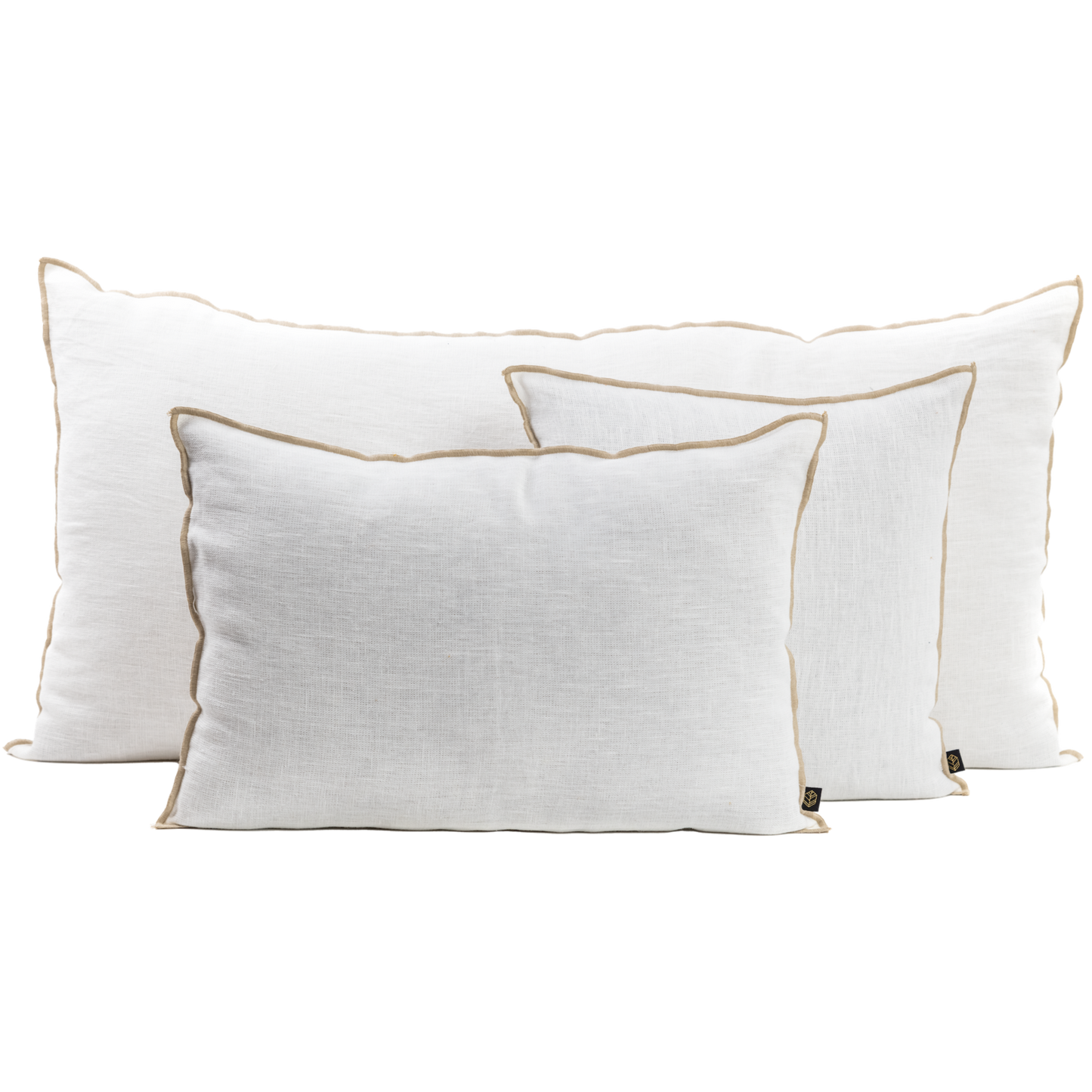 Coussin Lin blanc
